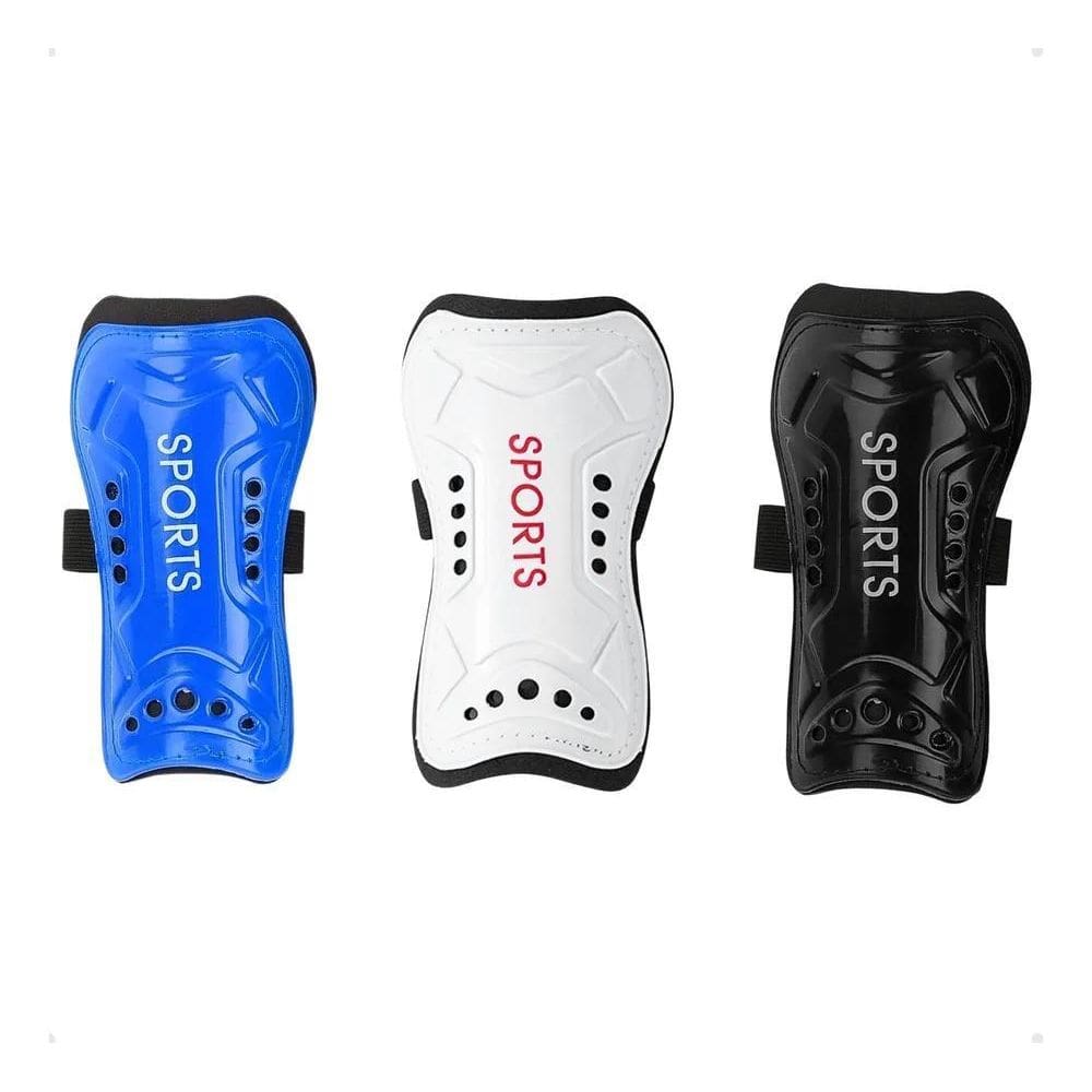 2X Caneleira De Futebol Futsal Muay Thai Adulto Juvenil Spor