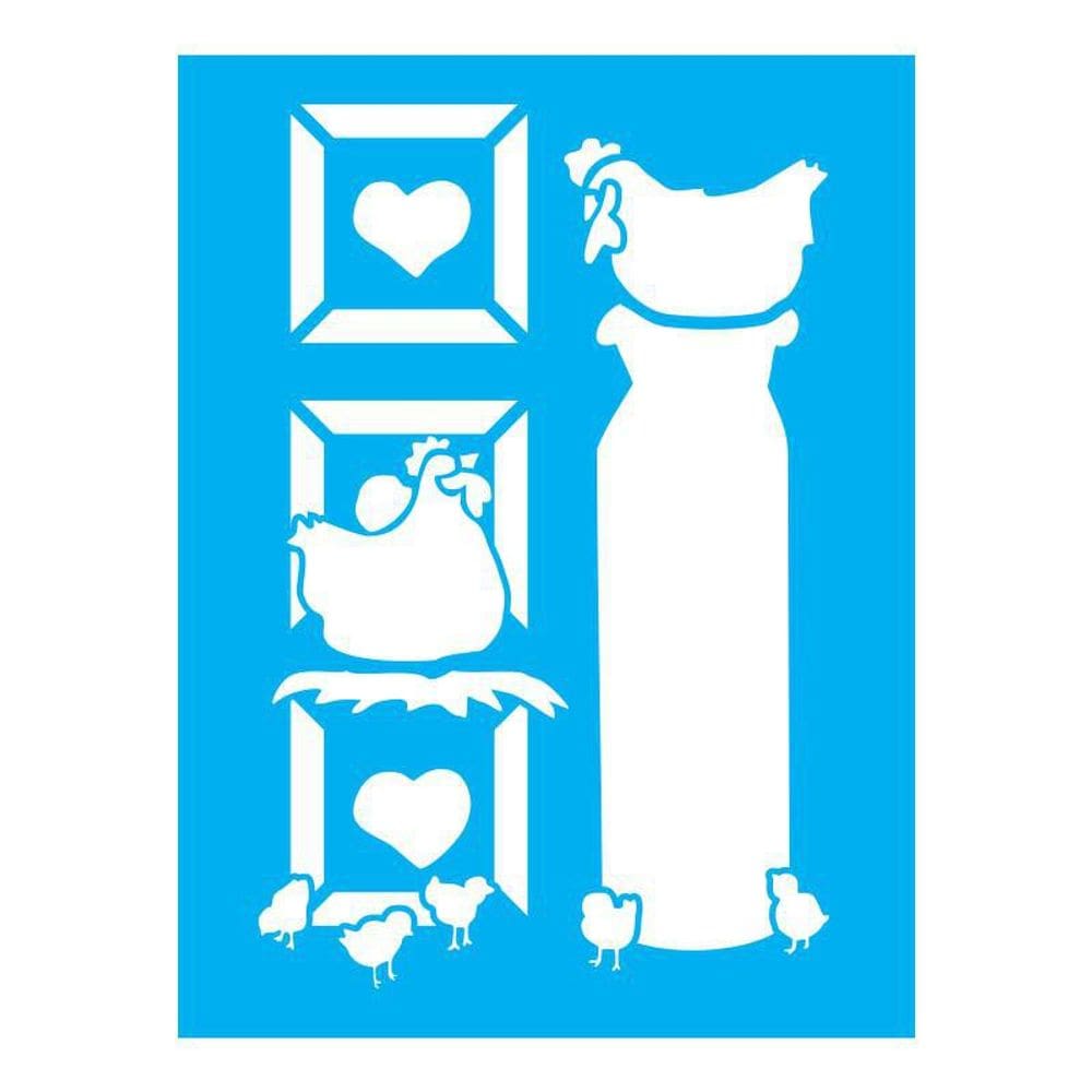Stencil Tamako Country - 15X20Cm - Ref A3504