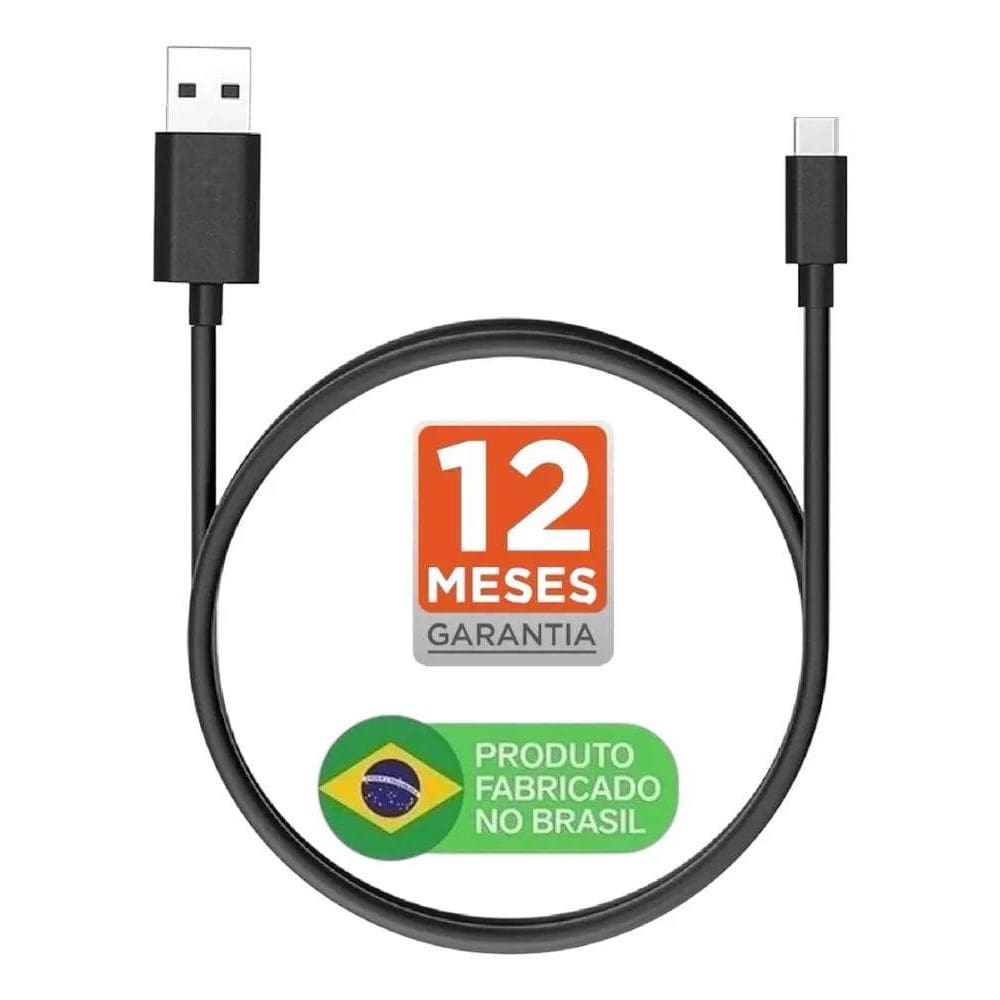 2X Plus Do Brasil Cabo Rápido Usb Tipo C 3A Para Samsung Mot