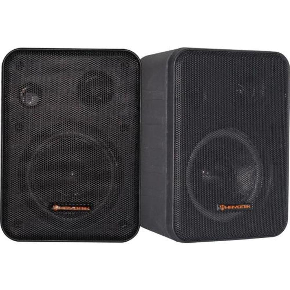 Caixa Acústica 4” Msb60Nc Preta Hayonik Par / 2