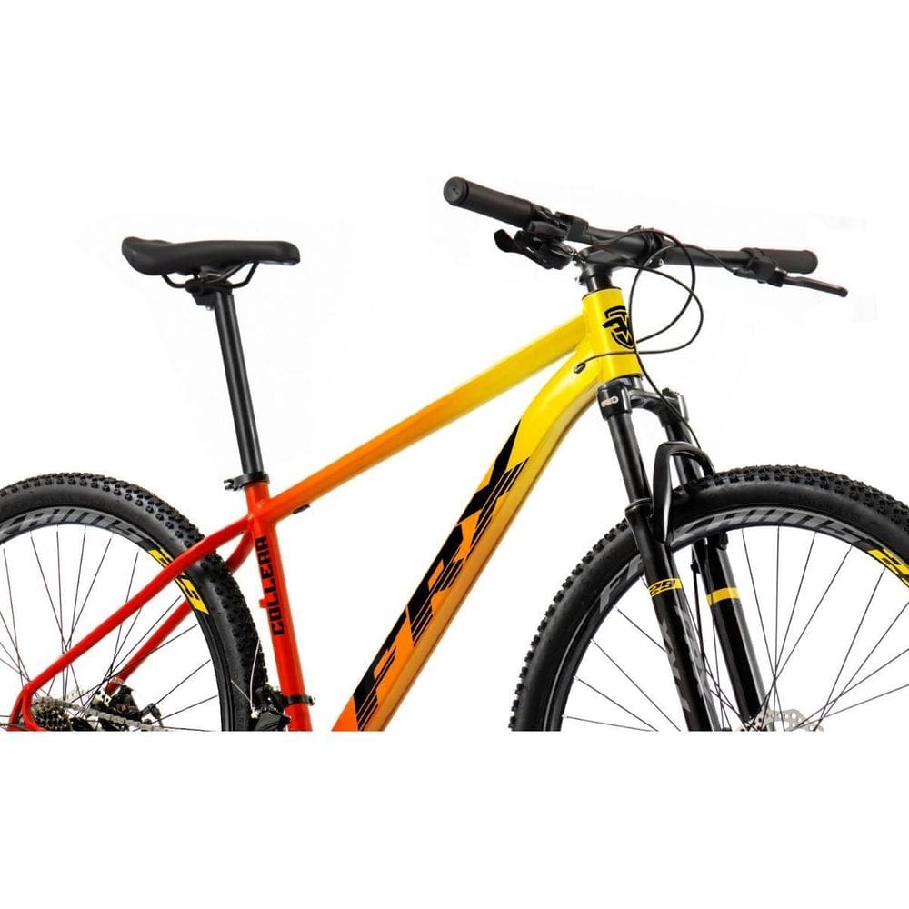 Bicicleta Aro 29 Frx Collera 24V Suspensão Red/Yellow M