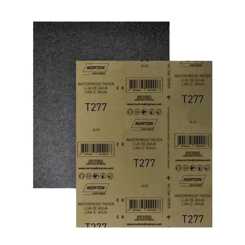 Lixa Norton D`Água T-277 G100 - Embalagem com 50 Unidades