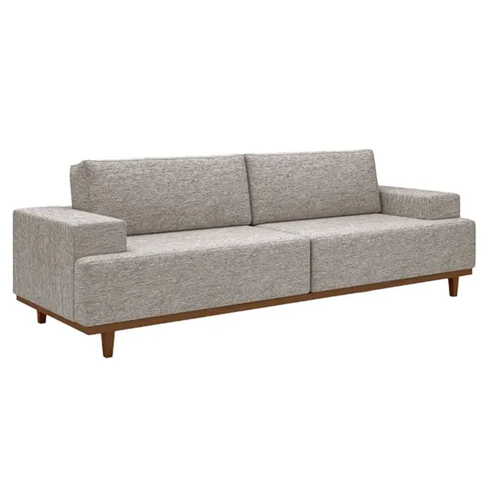 Sofá  Mumbai 3 Lugares 254cm Pluma