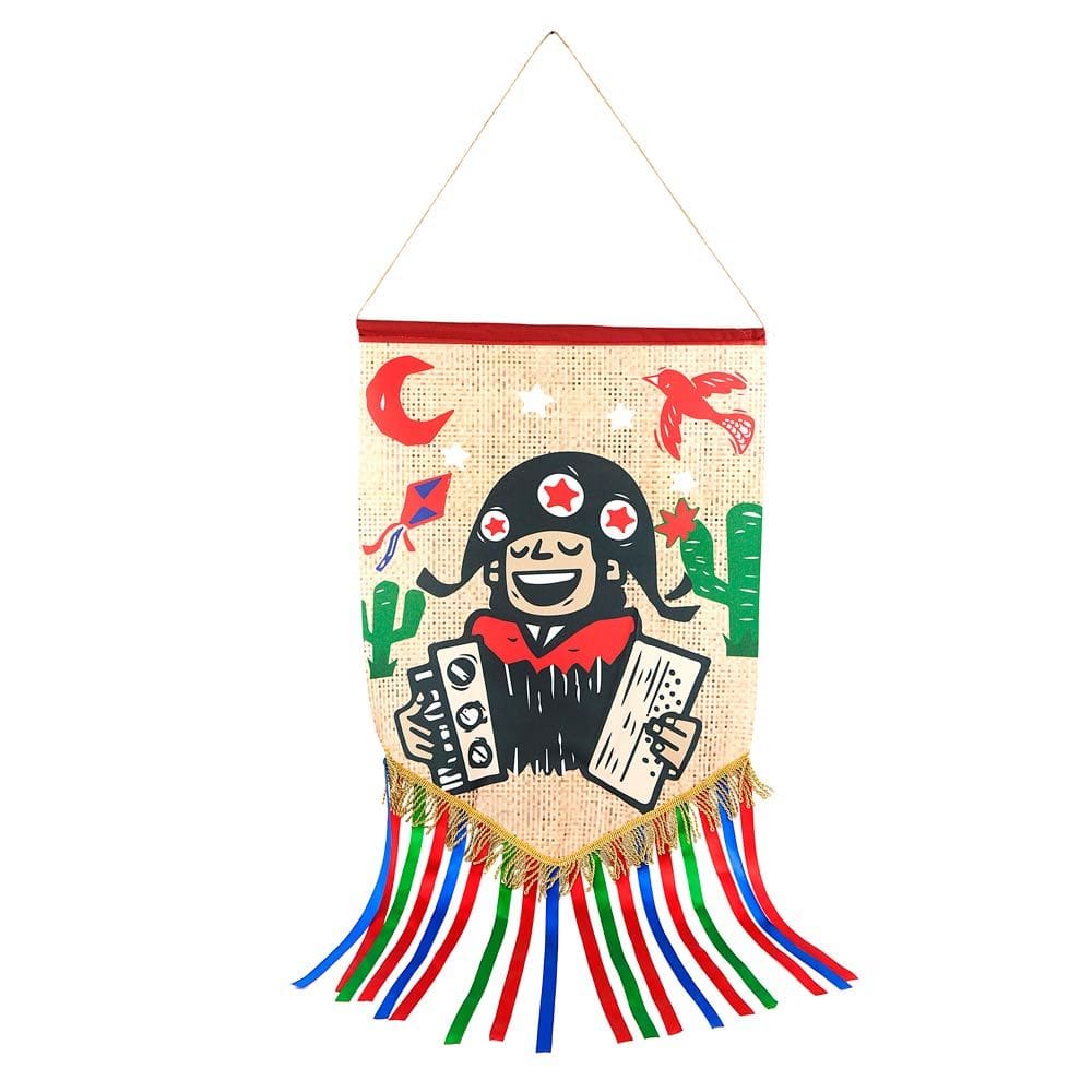 Flâmula Sanfoneiro 45X80Cm Playfun