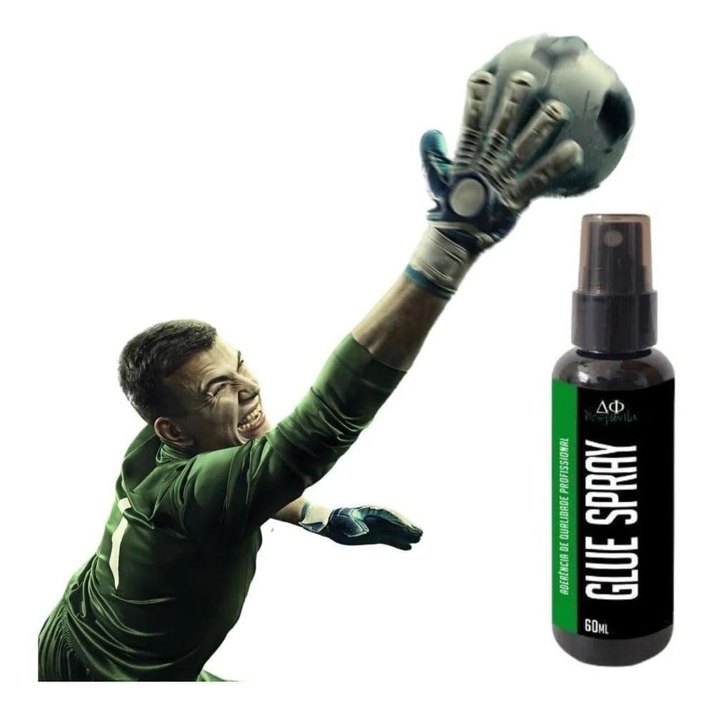 2X Super Cola Spray Para Luva De Goleiro - Desfibrila