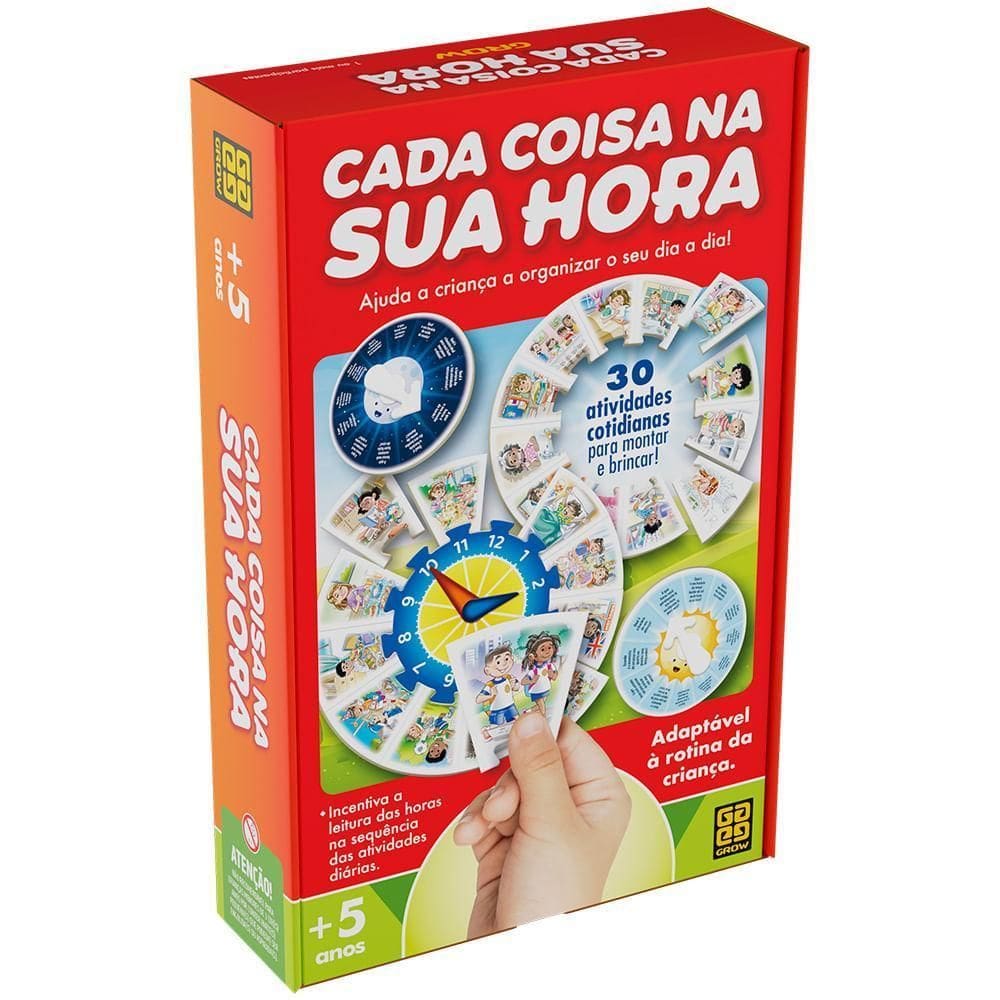 Jogo Cada Coisa Na Sua Hora