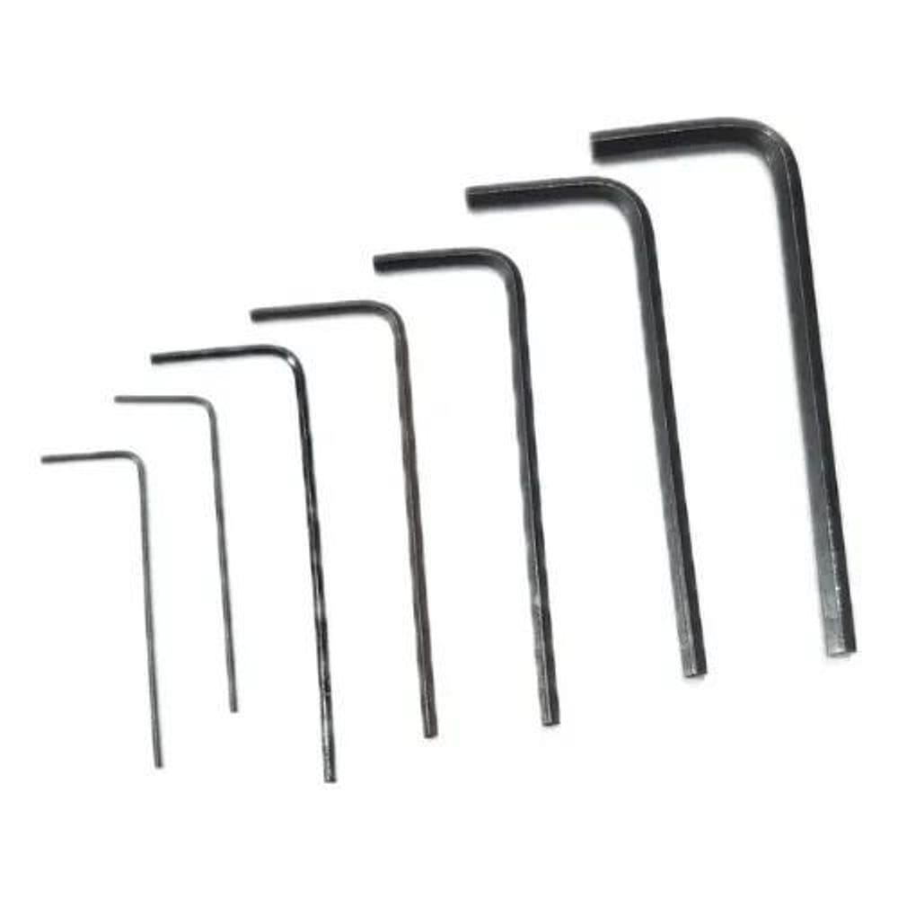 Kit Chave Allen Mini Jogo 0,7-0,9-1,3-1,5-2,0-2,5-3.0Mm 7Pçs