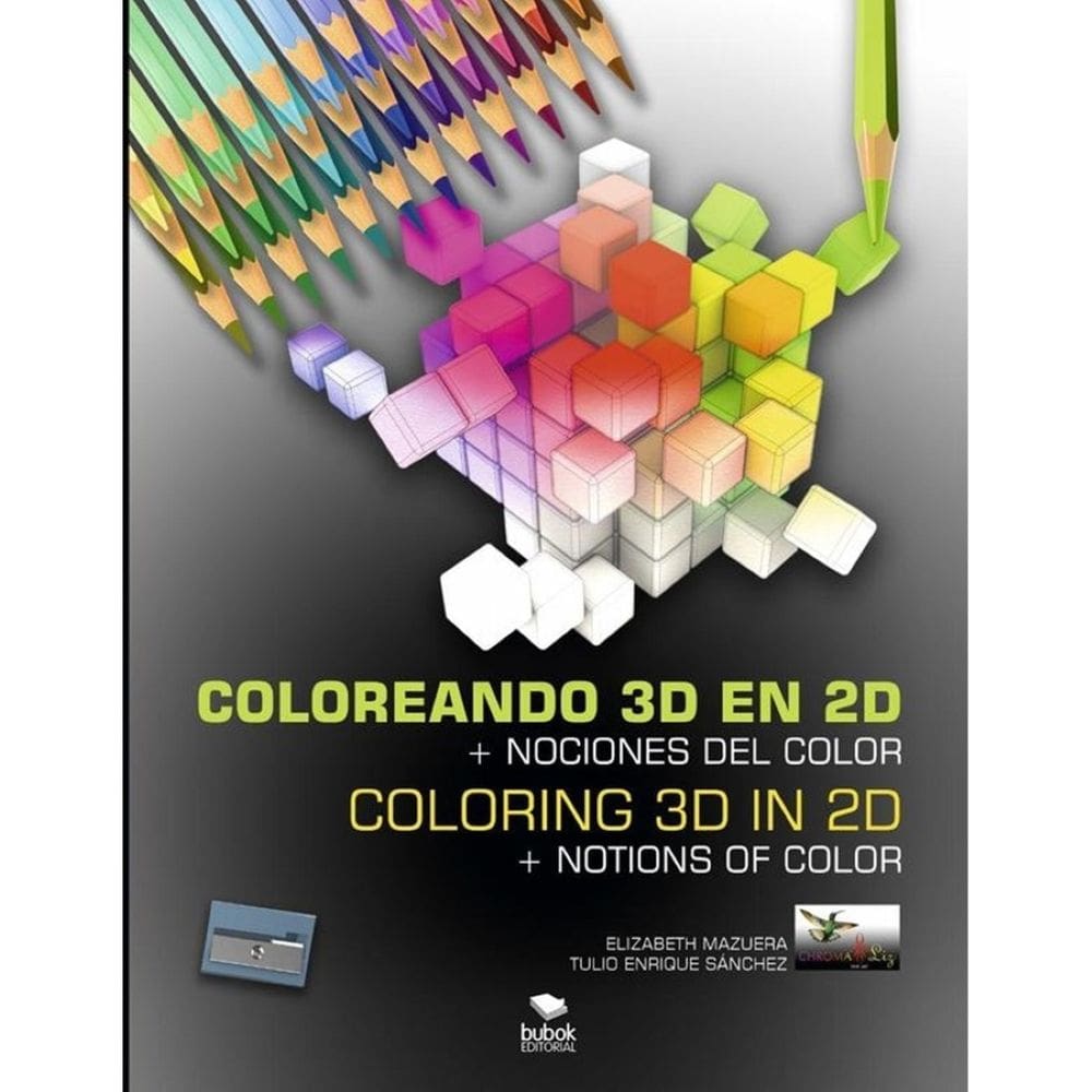 Coloreando 3D en 2D + Nociones del color / Coloring 3D in 2D + Notios of Color - Espanhol