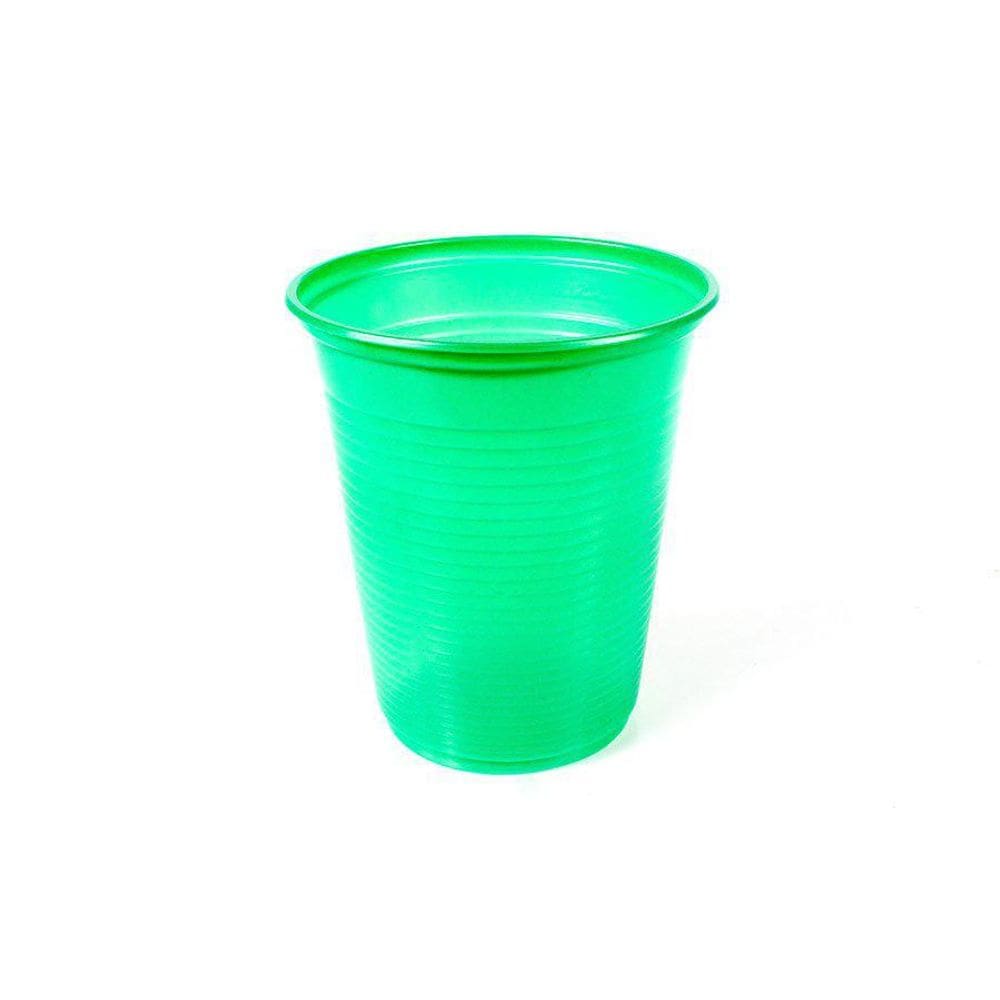 Copo Descartável 200Ml Verde Escuro 50Un