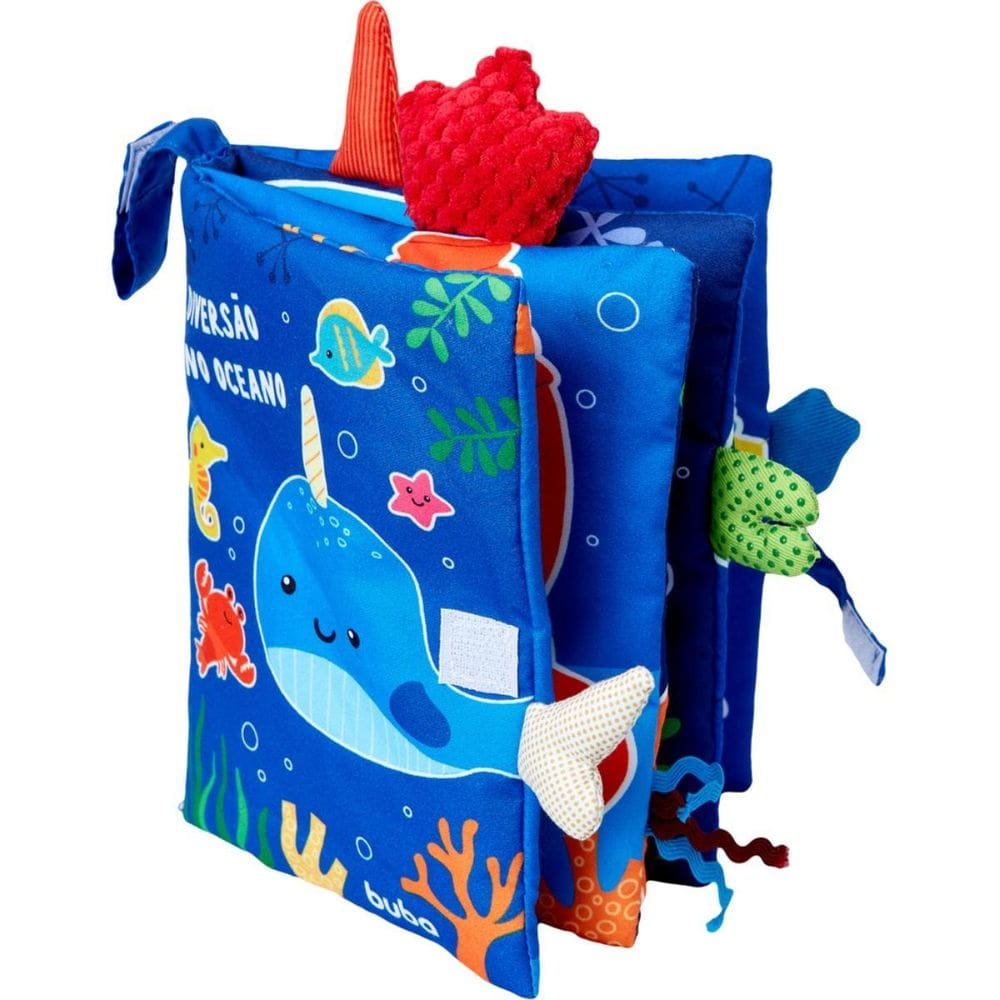 Livrinho De Atividades Infantil Fundo Do Mar 19854 - Buba