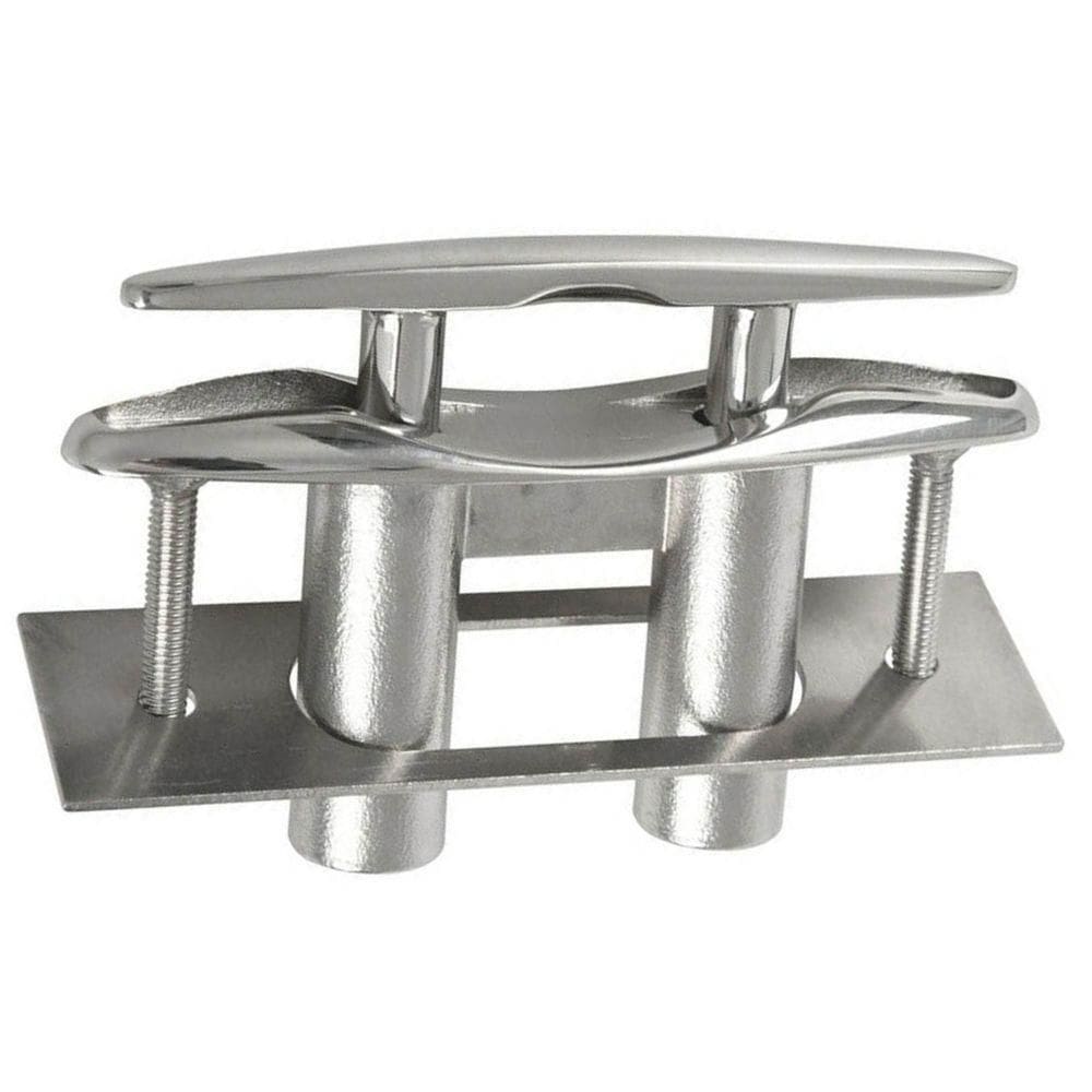 Cunho De Amarração Retrátil De Embutir 6 Em Aço Inox