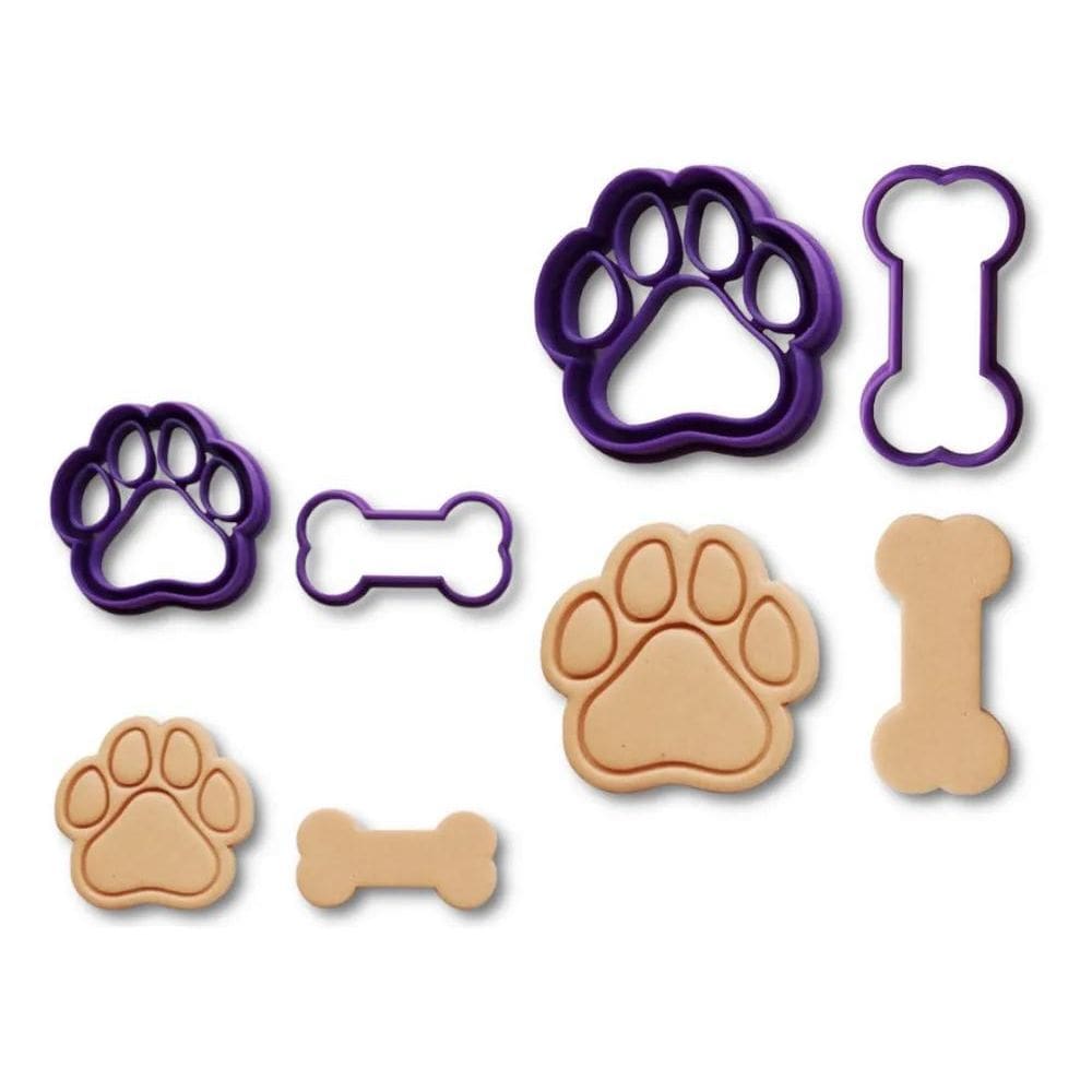 2X Kit De Cortadores Patrulha Canina Osso E Pata - 3 E 5 Cm