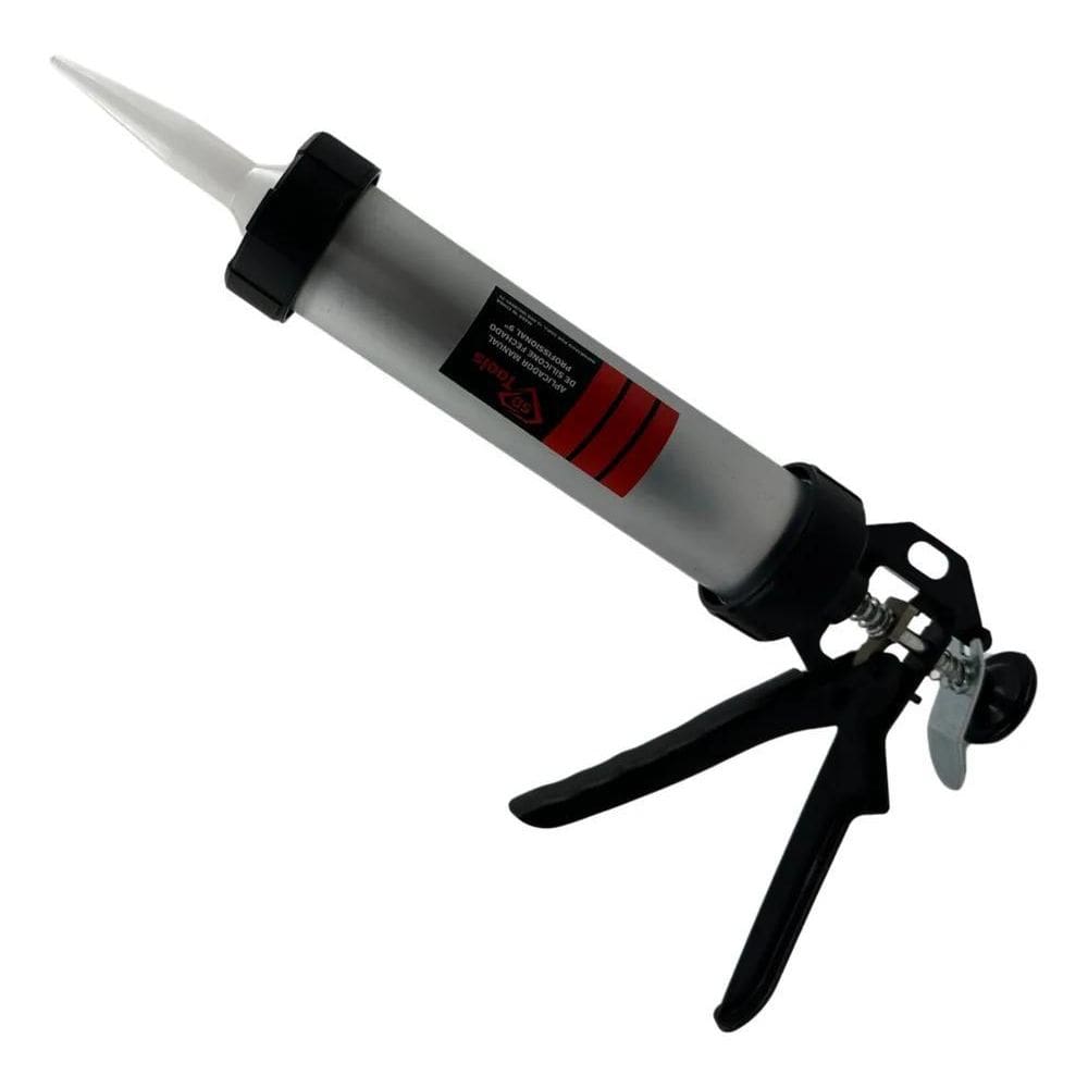 Aplicador Silicone/Pu 40 Profissional Com Tubo De Aluminio