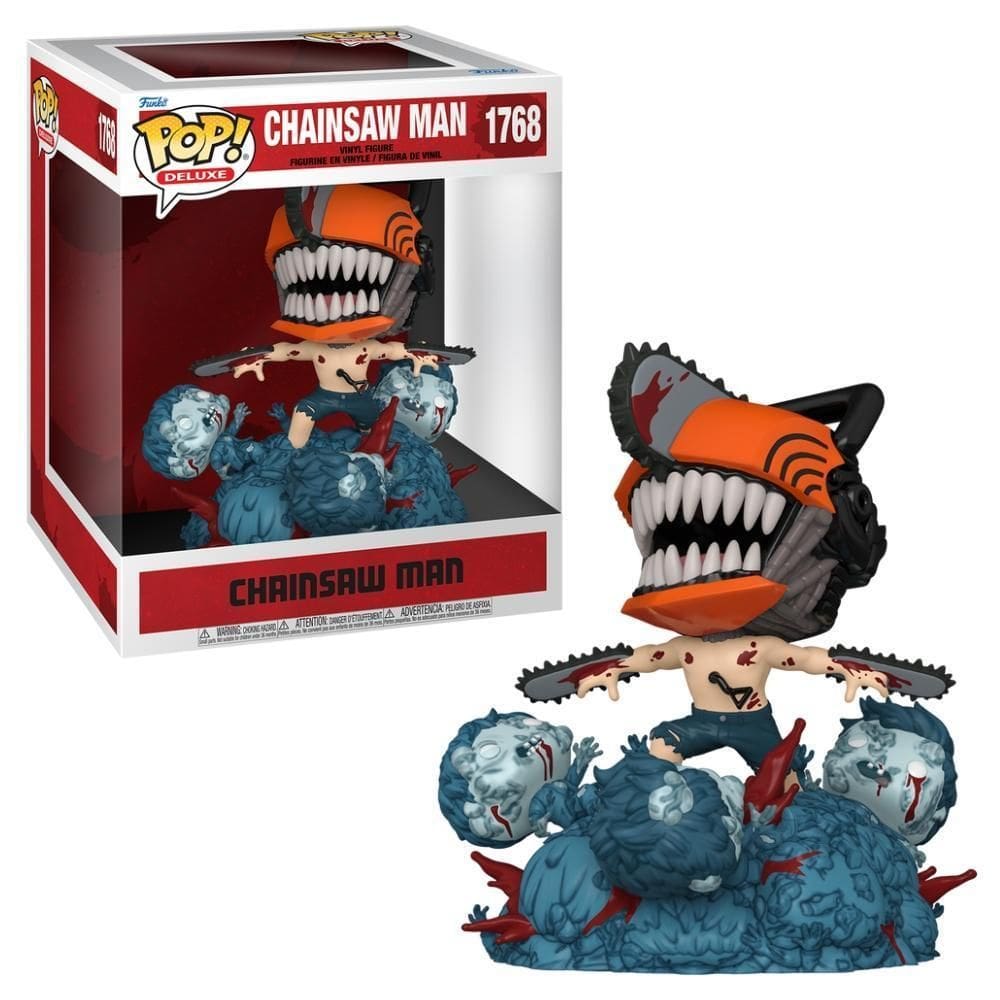 Boneco Funko Pop Deluxe Chainsaw Man - Chainsaw Man