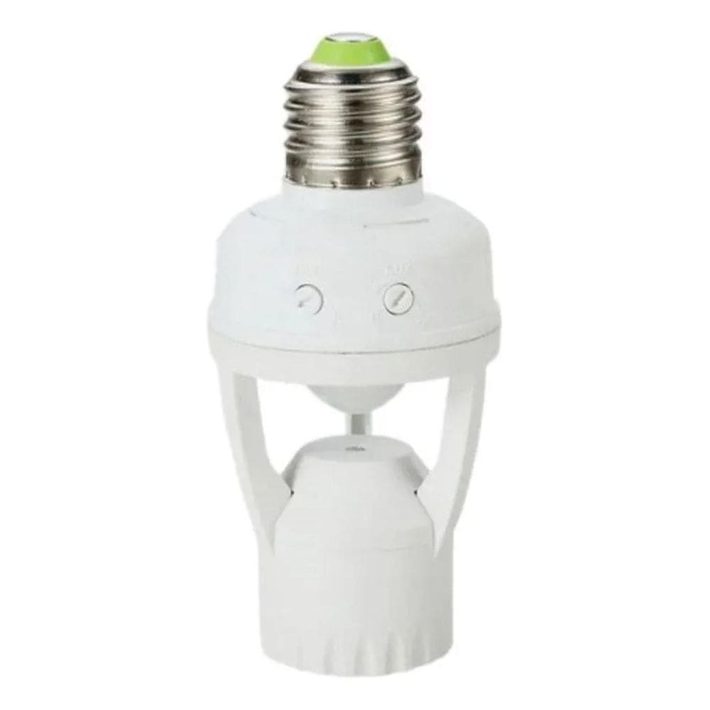 2X Sensor De Presença Luatek P/Lâmpada Soquete E27 Lk6015