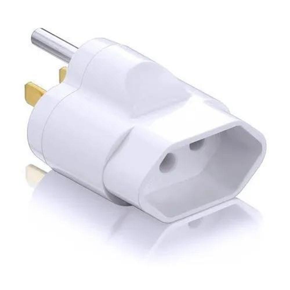 2X Adaptador Tomada Padrão Brasil X Usa/Canada/Mexico/Antigo
