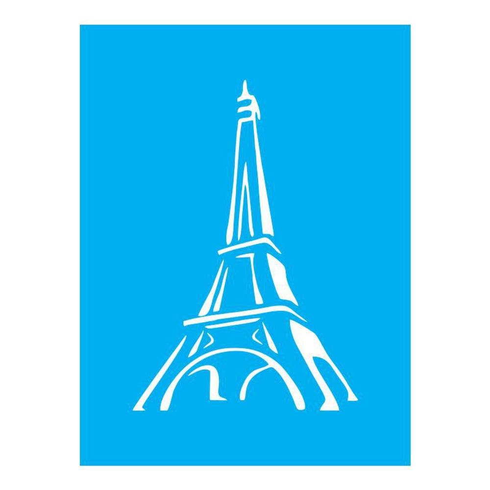 Stencil Tamako Torre Eiffel - 15X20Cm - Ref A3067