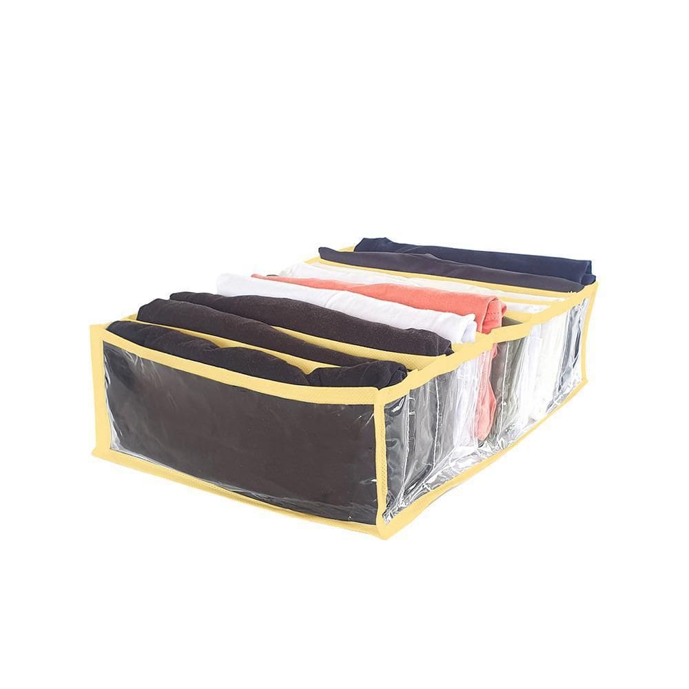 Colmeia G Transparente Grande 31X34X10 Cm 2789 Amarelo