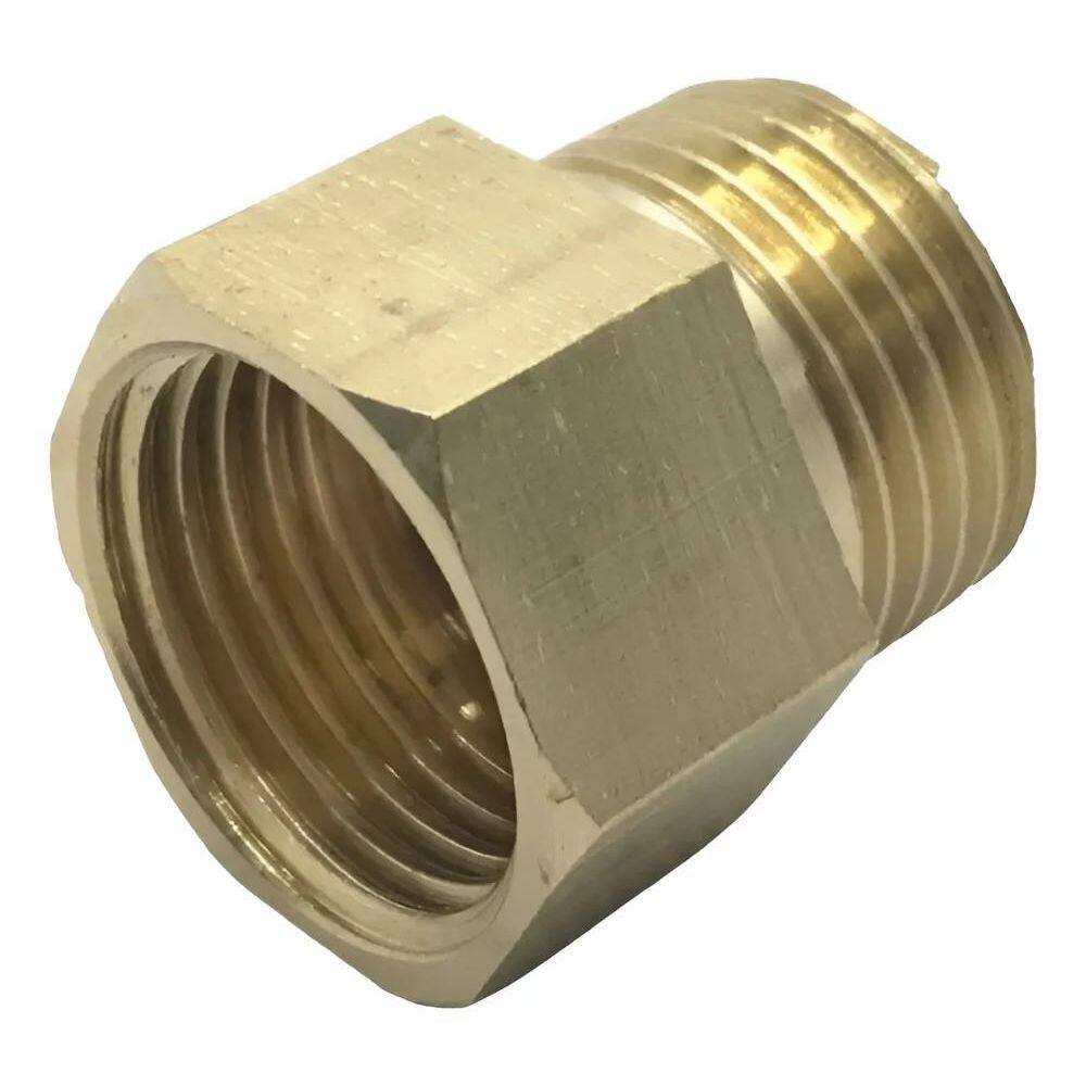 2X 2 Conexão Adaptador Latão Macho Fêmea Rosca 1/2X1/4 Bsp K