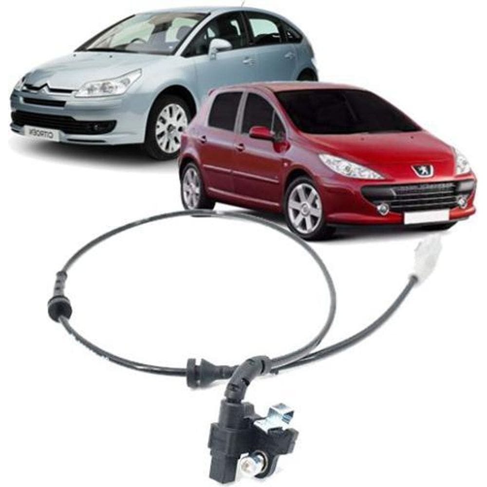 Sensor Freio Abs Citroen C4 Peugeot 307 1.6 2.0 16V Traseiro