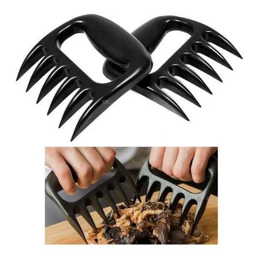 2X Kit 2 Desfiadores De Carne - Garra De Urso Para Churrasco