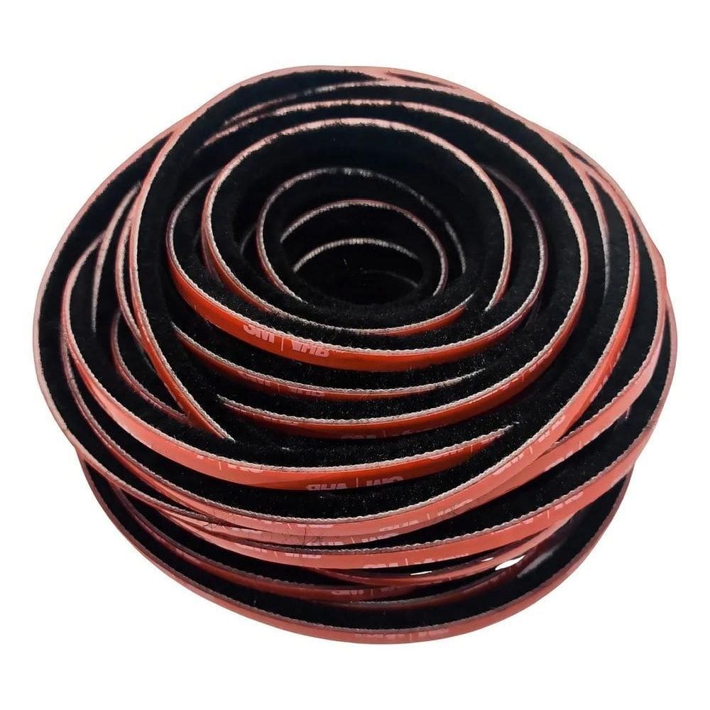 2X Veda Fresta Escova 3M Vedação Janela Porta 5X7 10 Metros