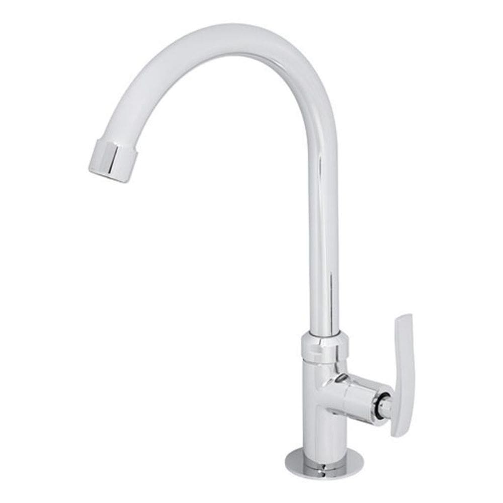 Torneira Banheiro Bica Alta Cromada Sensea Londrina