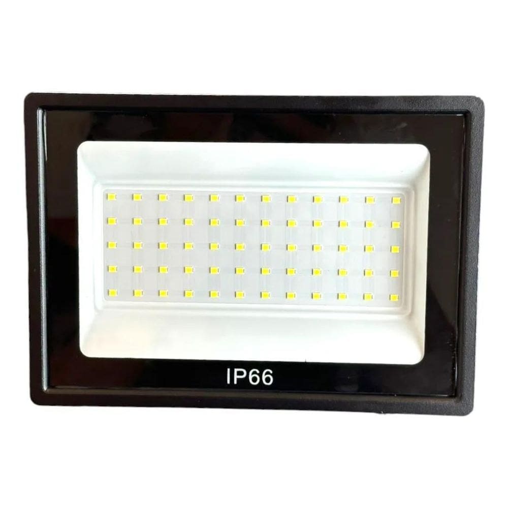 2X Refletor Led 400W Mini Prova Dágua Ip66 Holofote Branco