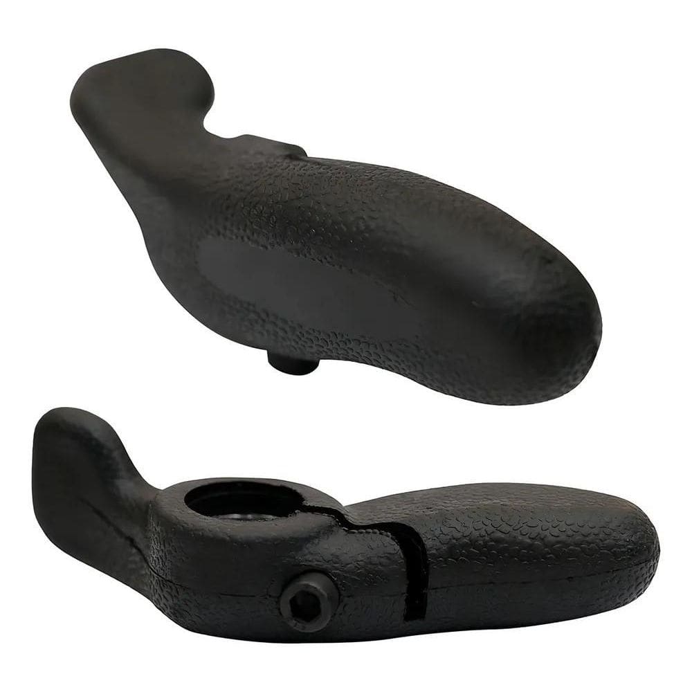 2X Bar End Gta Ergonômico Cor Preto