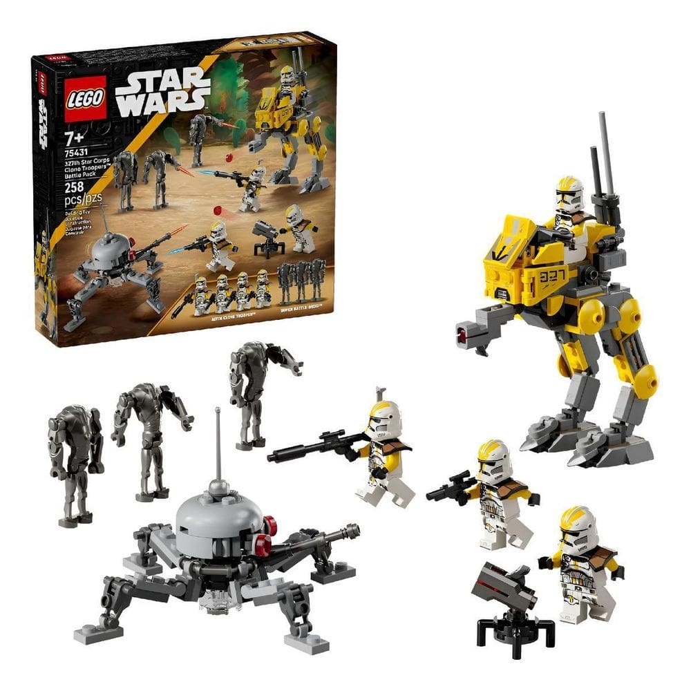 Star Wars Pack Soldados Clone Da 327A Star Corps Lego 75431