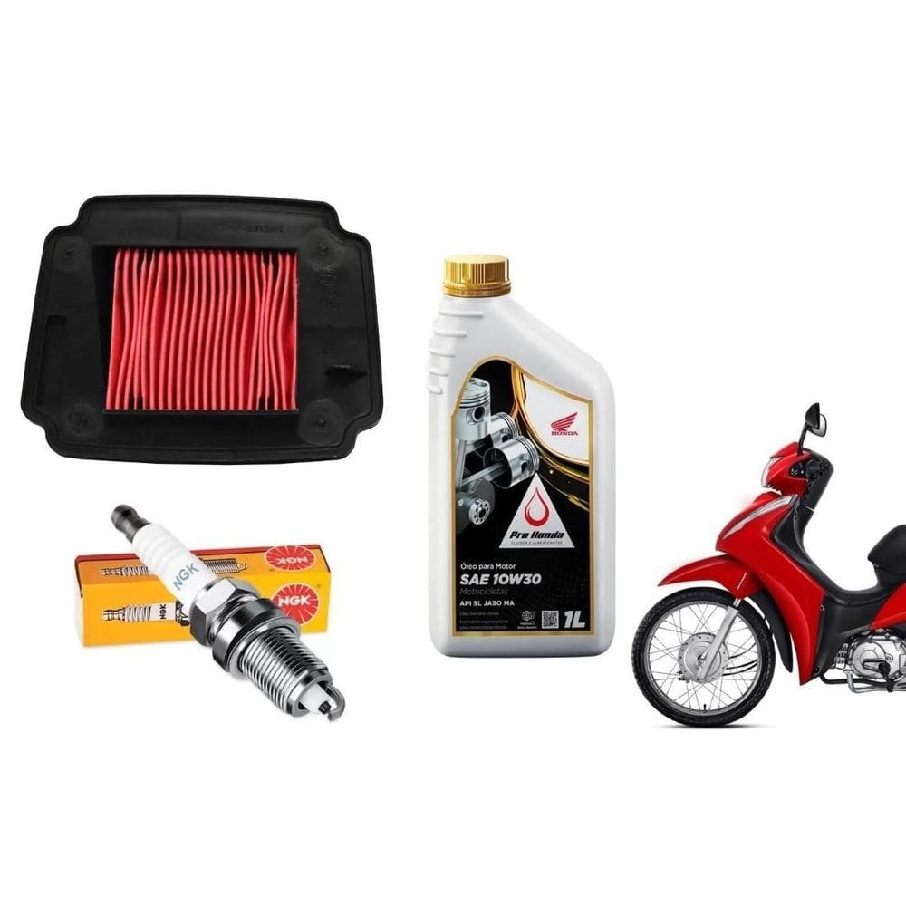 Filtro De Ar Vela Ngk Oleo Honda Biz 110I 125 2011 Ate 2021
