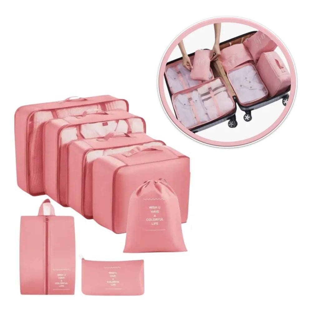 Bolsa Armazenamento Organizador Look Viagem Kit Necessaire