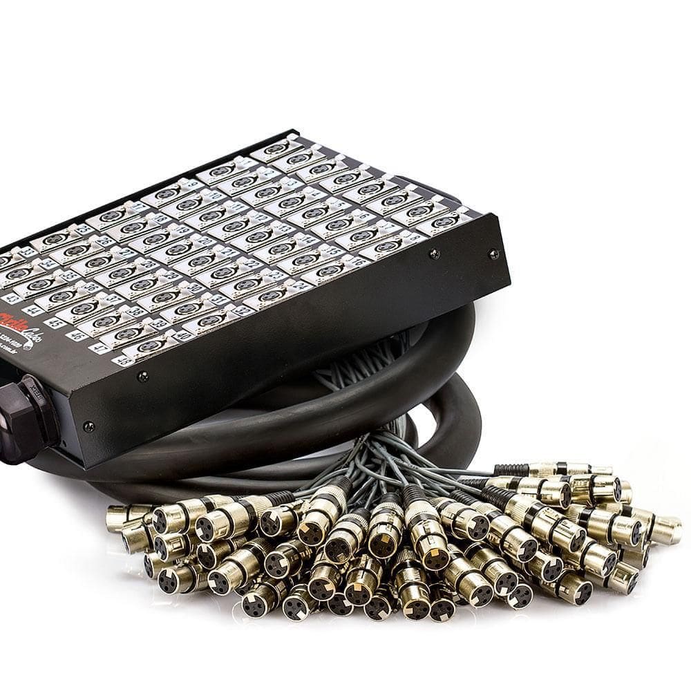 Medusa 48 Vias Com Conectores Xlr Neutrik - 60 Mt