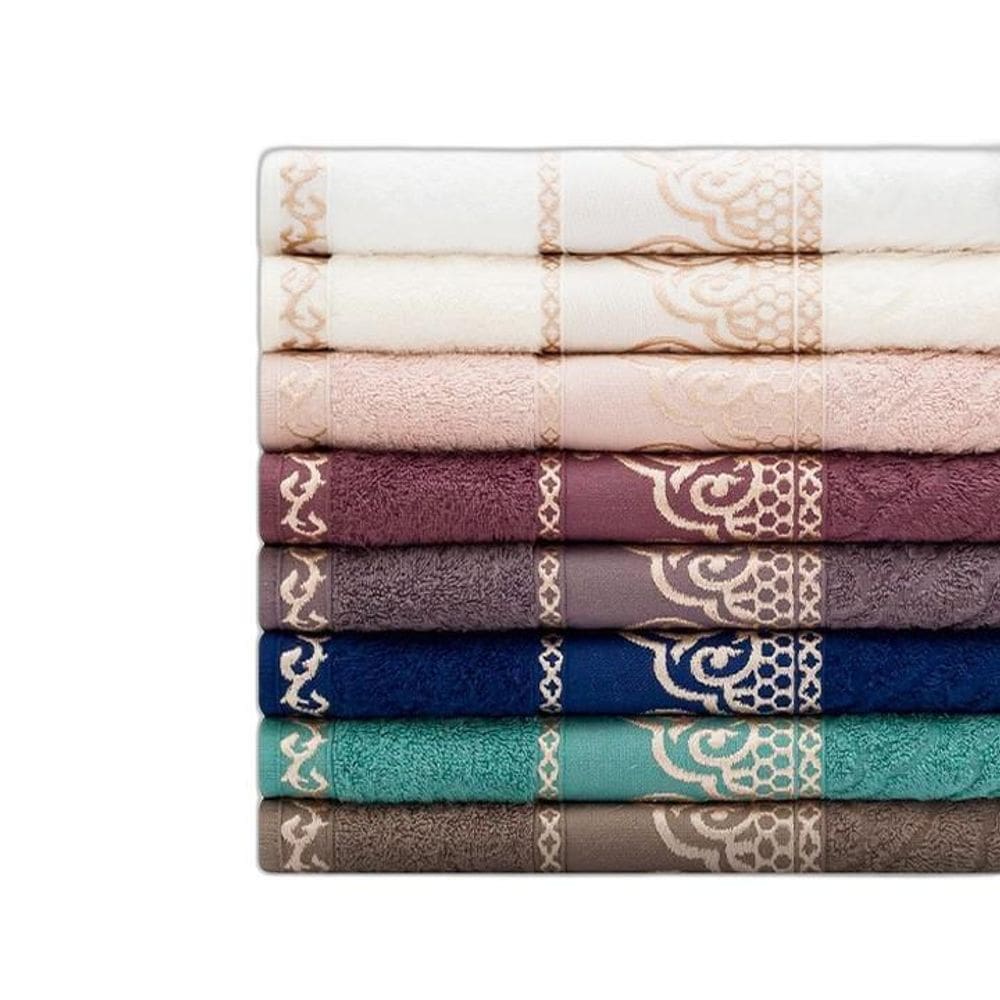 Toalha De Banho Barroca Rose 0,75 X 1,50