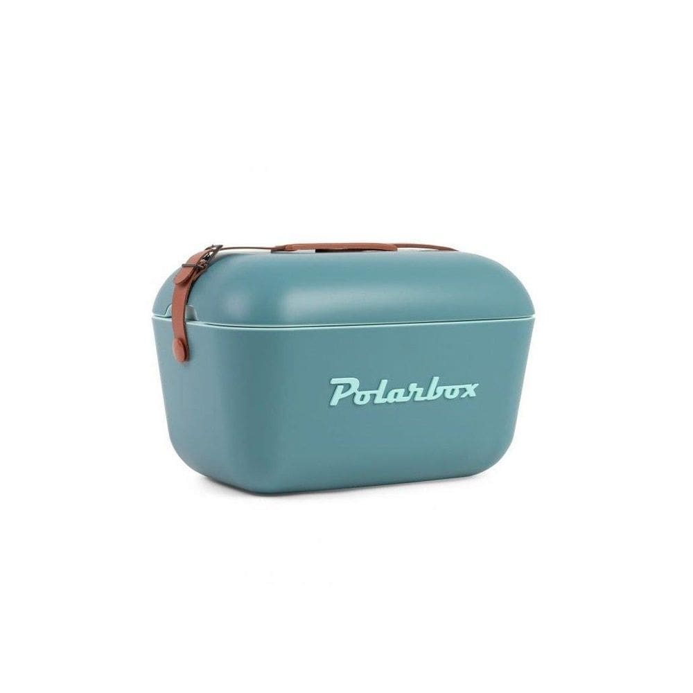 Bolsa Térmica Cooler Retrô Com Alça Em Couro 12 Litros - Pol