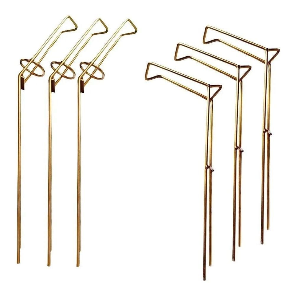 2X Suporte Vara Pesca Kit 6 Unidades Molinete/Vara De Mão Tm