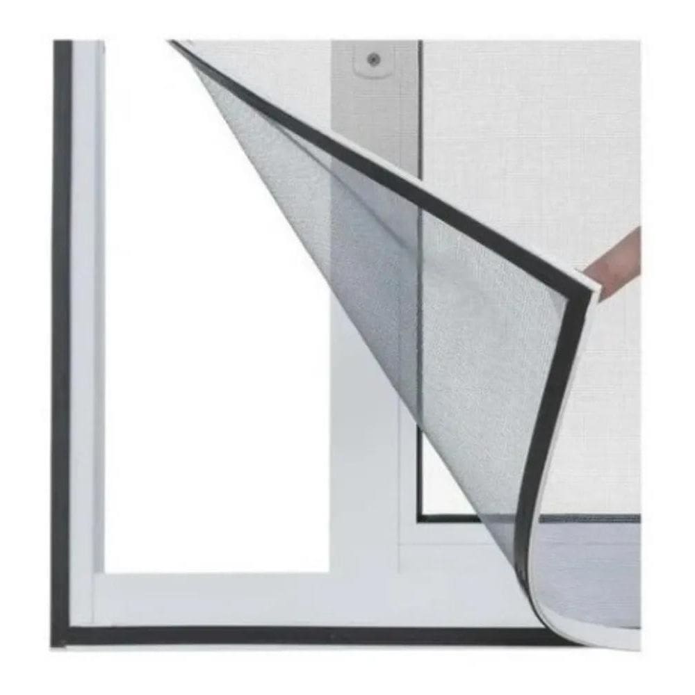 2X Rede Mosquiteira Magnética Janela Fácil Instalação Imãs