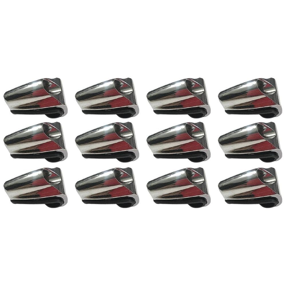 Kit 12 Garras Para Bumbo Metal Com Base Borracha 12.2