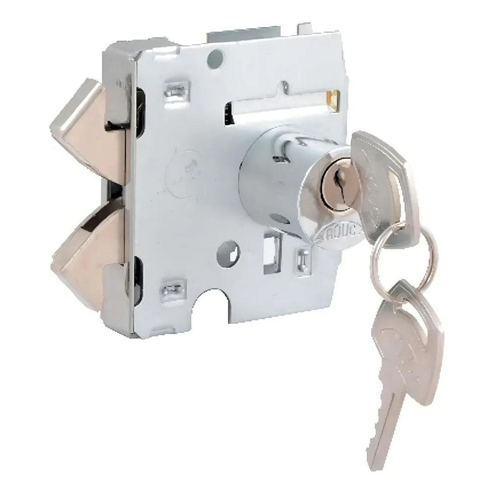 2X Fechadura Para Porta De Vidro