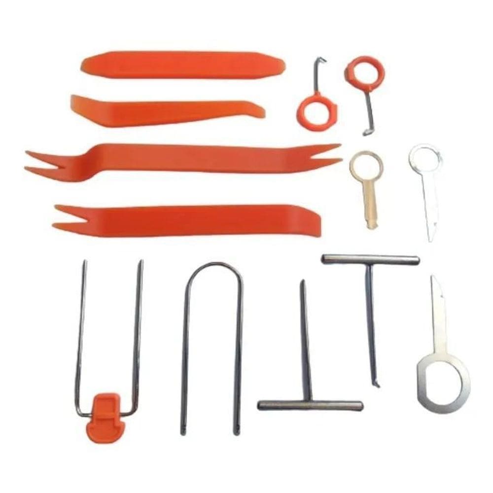 Espatulas Remoção Dvd Forros Painel Portas 13Pçs Ferramentas