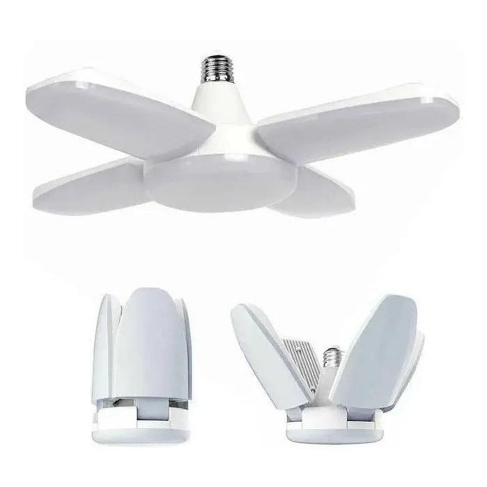 2X Lâmpada Led 60W Pétalas Dobrável Ajustável Forte Decoraçã