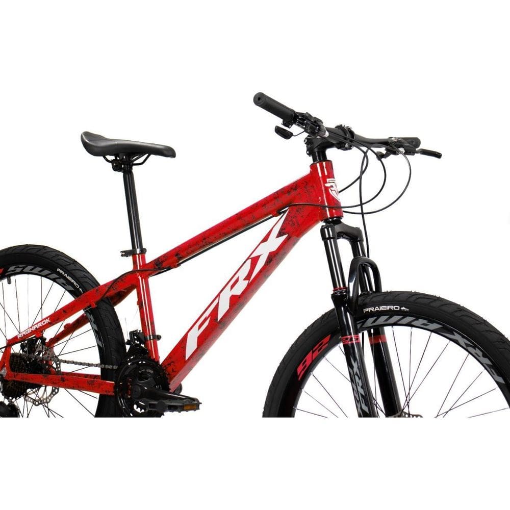 Bicicleta Frx Ragnarok Aro 26 Adulto Freeride Red 14