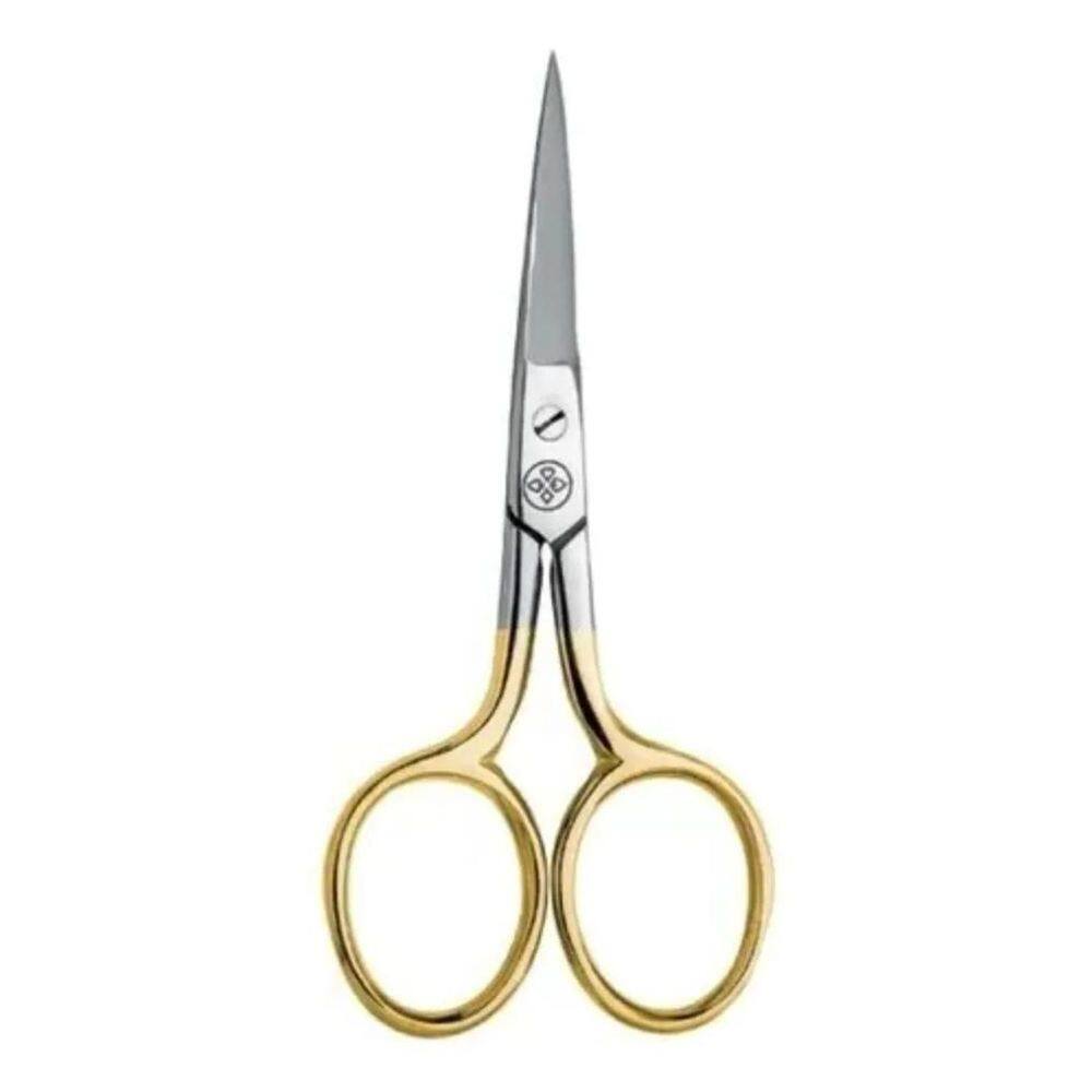 Tesoura Reta Para Unha 9Cm Gold Mundial Bc-333 Corte Preciso