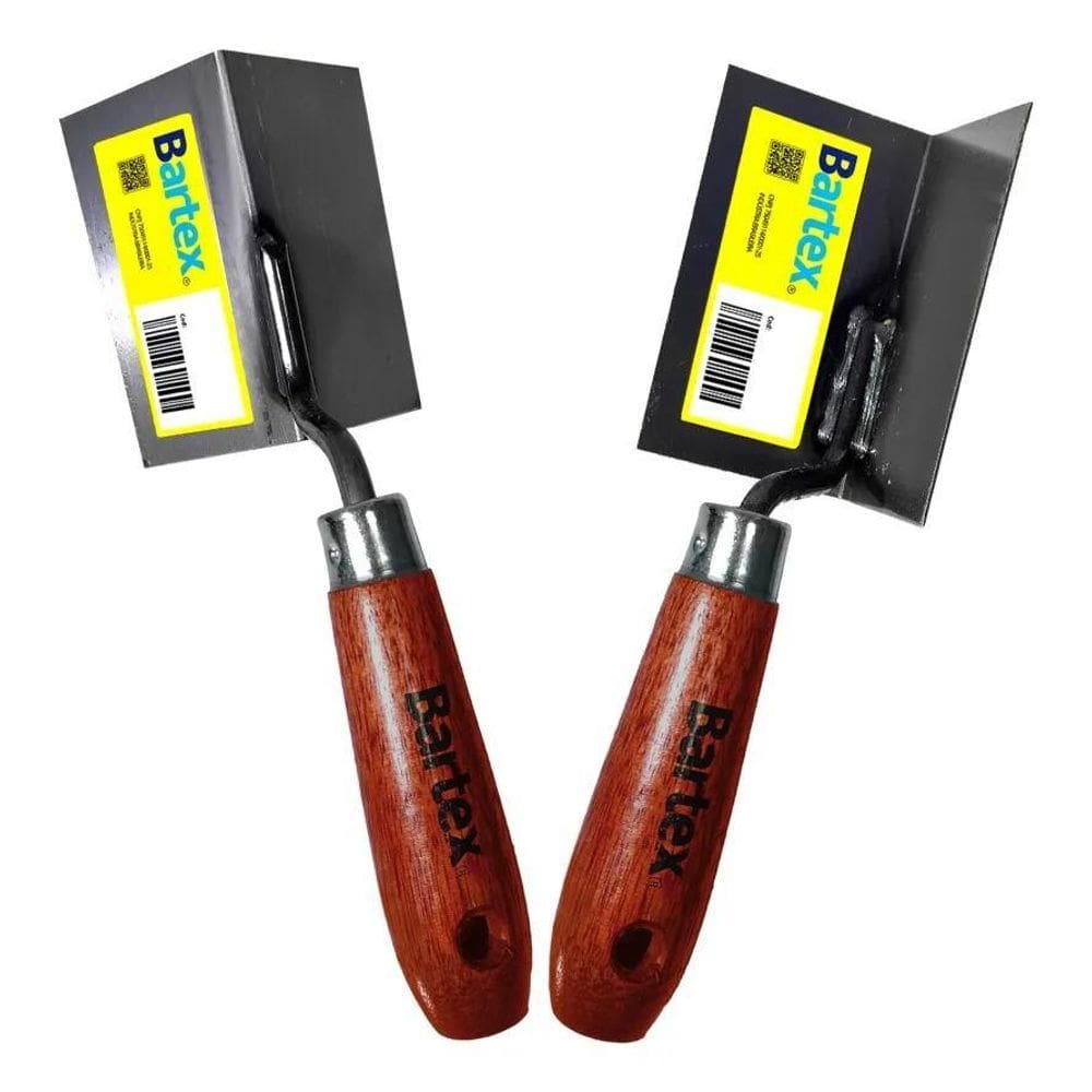 2X Kit Espátula De Quina E Canto 10X6 - Bartex