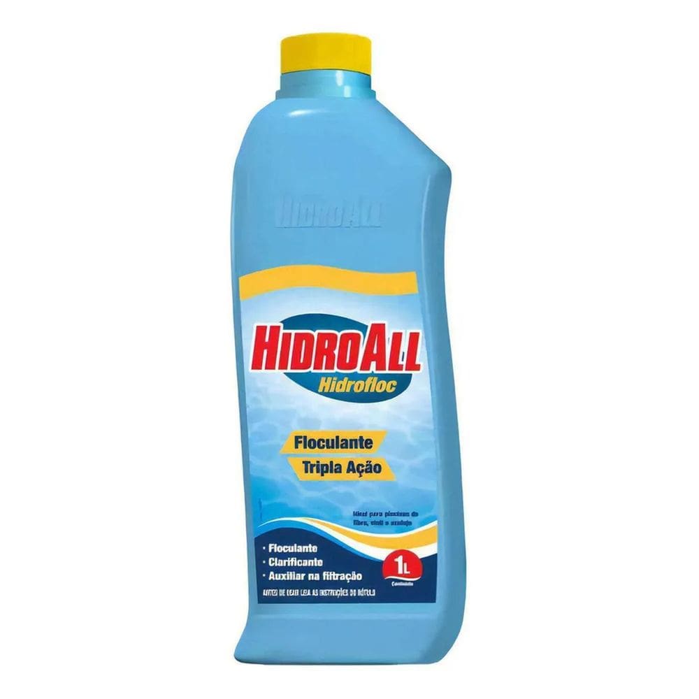 2X Clarificante Floculante Hidrofloc Hidroall Para Piscinas
