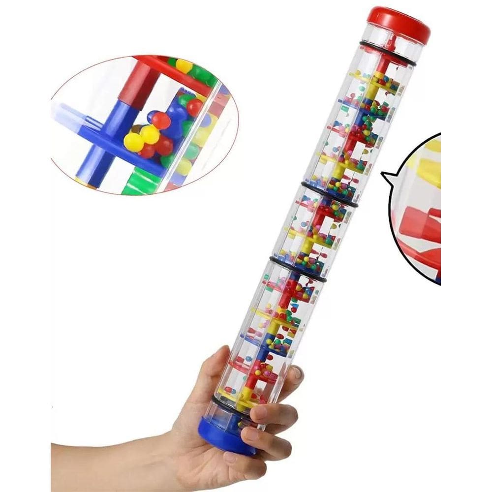 Pau De Chuva Cristal Instrumento Infantil Lindo