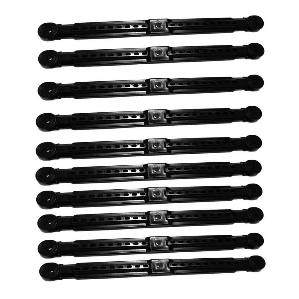 2X Kit 10 Enrolador De Linha Para Varas Telescópica 19Cm Cor