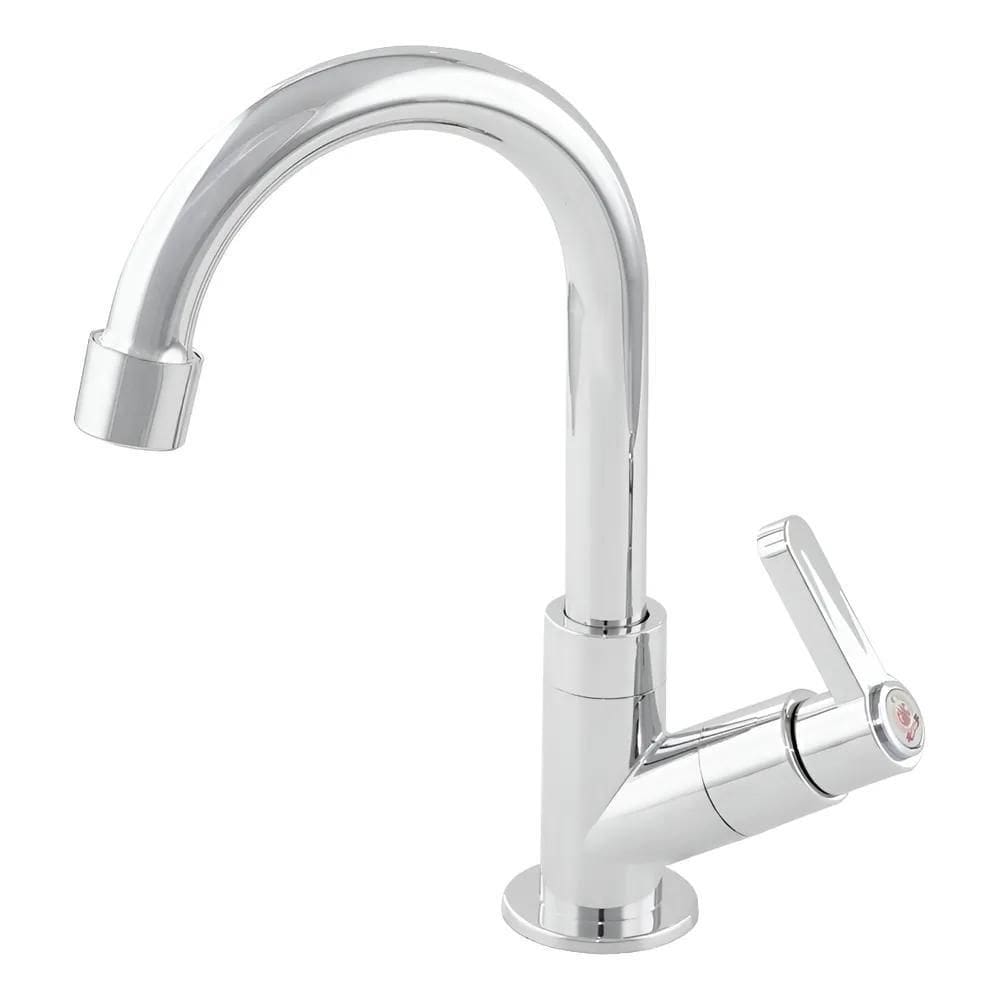 2X Torneira Abs Para Lavatorio Bancada Cromada 1/4 De Volta