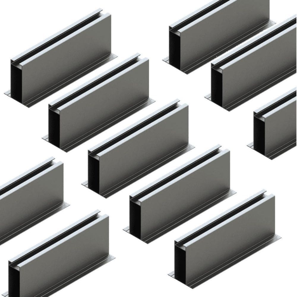 Estrutura Suporte Mini Trilho Fixador Placa Painel Solar