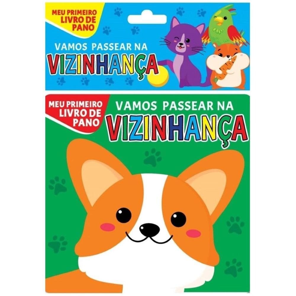 Meu Primeiro Livro De Pano - Vamos Passear Na Vizinhança